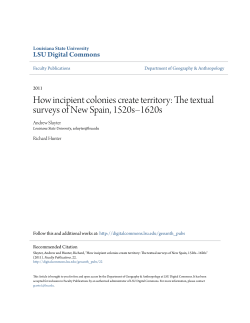The textual surveys of New Spain, 1520s&ndash;1620s