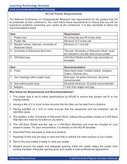 Learning Technology Services - UW