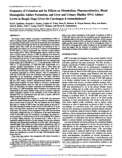 Frequency of Urination and Its Effects on