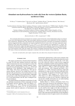Abundant non-hydrocarbons in crude oils from the western Qaidam
