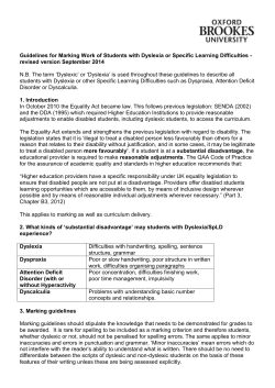 guidelines for marking coursework and exams