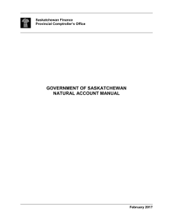 government of saskatchewan natural account manual