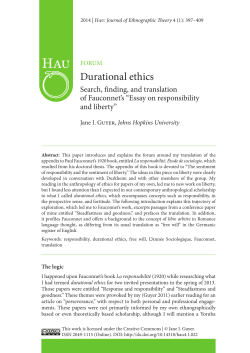 this PDF - HAU: Journal of Ethnographic Theory