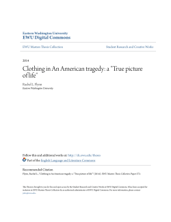 Clothing in An American tragedy: a