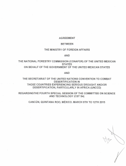 AND AND DESERTIFICATION IN pARTtCULARLY AND