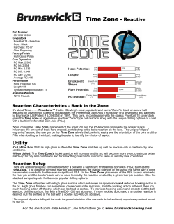 Time Zone - Reactive
