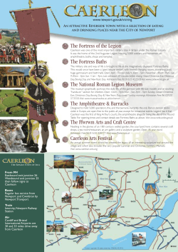 Caerleon information sheet and map