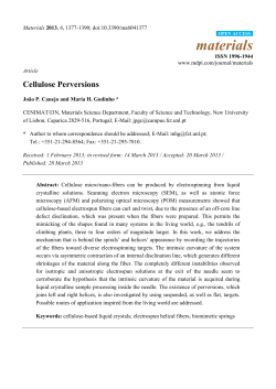 Cellulose Perversions