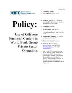Policy