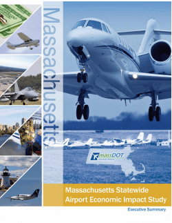 Massachusetts Statewide Airport Economic Impact Study