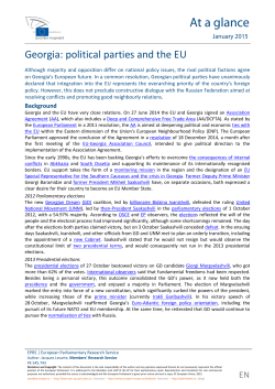 Briefing European Parliamentary Research Service