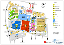 Site map - SGUL Portal
