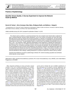 Quantity Versus Quality: A Survey Experiment to