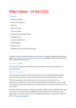 24 April 2015 - British Orienteering