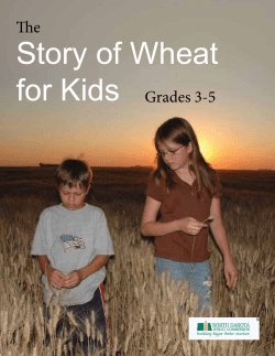 now. - North Dakota Wheat Commission