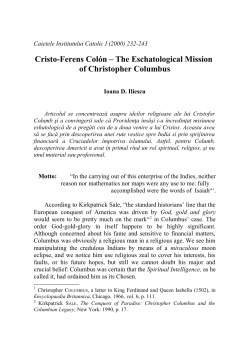 Ioana D - Caietele Institutului Catolic