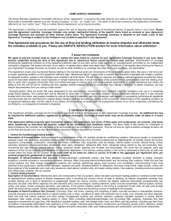 This Agreement has provisions for the use of final and