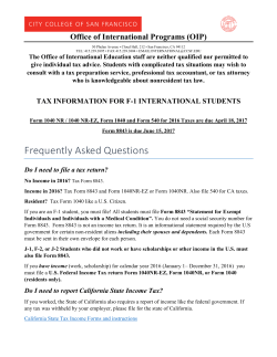 Frequently Asked Questions - City College of San Francisco