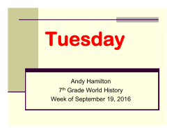 LP 9-20 Unit 3 EQ 3 Creating Limimted Geovernment