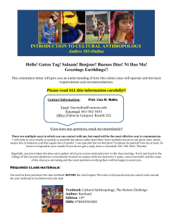 Hello! Guten Tag! Salaam! Bonjour! Buenos Dias! Ni Hao Ma