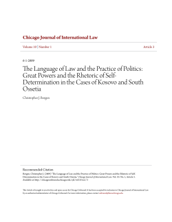 The Language of Law and the Practice of Politics