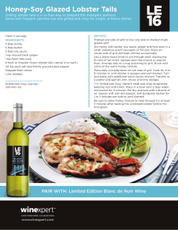 Honey-Soy Glazed Lobster Tails