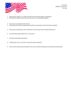 Schroeder AMERICA: Story of US E9: Bust