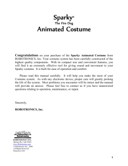 McGruff Animated Costume System