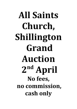 No fees, no commission, cash only