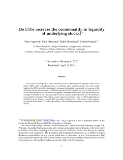 Do ETFs increase the commonality in liquidity of underlying stocks?