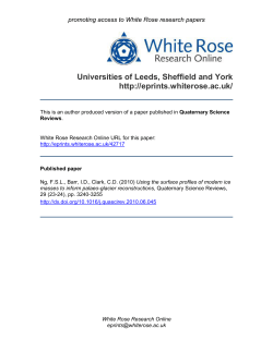 - White Rose Research Online