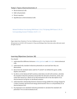 (Lecture(18) - MSU Chemistry