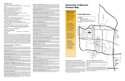 University of Missouri Campus Map