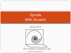 Scratch Spirals - The Creative Computer Lab