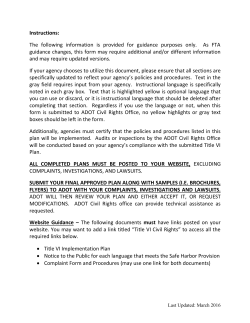 Title VI - Santa Cruz Training Programs