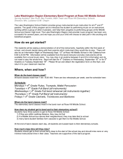 How do we get started? - Lake Washington School District