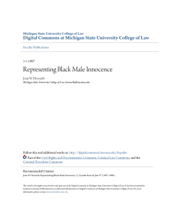 Representing Black Male Innocence