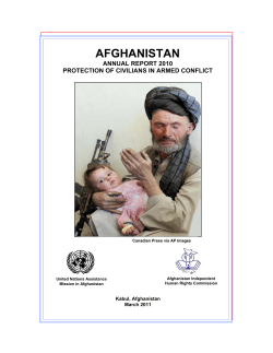 2010 Annual Report on the Protection of Civilians in