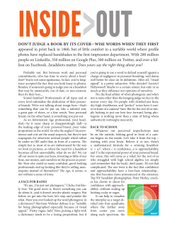 DON`T JUDGE A BOOK BY ITS COVER&mdash;WISE