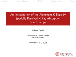 An Investigation of the Aluminum K