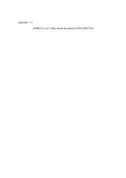 AMSR-E Format L2 - EORC