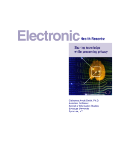 ElectronicHealth Records: