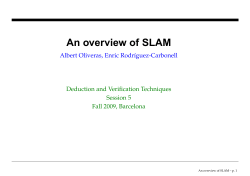 An overview of SLAM