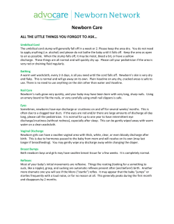 The Newborn Care Information