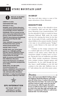 Stone Mountain Loop - American Hiking Society