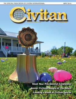 Meet Your Presidential Candidates Junior Civitans Boogie at the