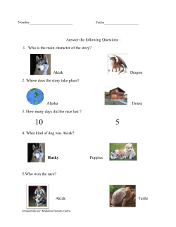 Answer the following Questions : 1. Who is the main character of the