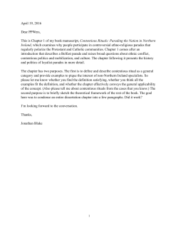 The Puzzle of Participation in Contentious Rituals