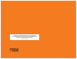 Patterns of Attendance and Cultural Participation by Young People