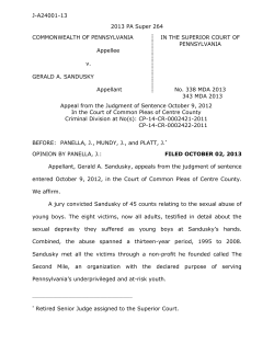 Superior Court of Pennsylvania